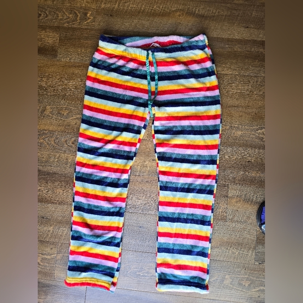 Free With Bundle Of 3! - Bluenotes Striped Pajama Pants Extra Large